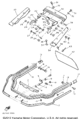 Nut, Flange (95702-10300-00) 1985 SRV (SR540J) 95701-10300-00