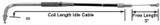 THROTTLE, IDLE & CLUTCH CABLES FOR BIG TWIN WITH OE CONSTANT VELOCITY (CV) CARBURETOR