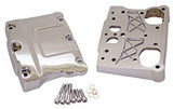 V-Factor Chrome Rocker Arm Cover Assembly For Harley Twin Cam 1999-Later Replaces HD# 17572-99 & 17573-99