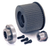 Offset 8Mm Front Pulleys For Harley Softail & Dyna Hardbody Wide Tire Application