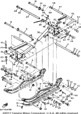 Nut, Self-Locking 1984 BRAVO (BR250H) 90185-08097-00