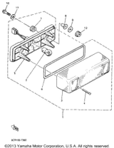 Screw, Tapping 1997 VMAX 700 SX (VX700SXA) 97780-40130-00