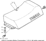 Washer, Plate 1992 BRAVO T (LONG TRACK) (BR250TS) 90201-065F3-00