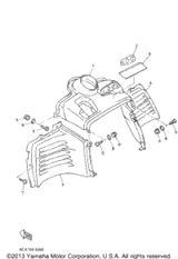 Washer, Plate 1995 VMAX 500 LE (ELEC START) (VX500EV) 90201-065F3-00