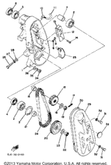 Nut, U (95602-10100-00) 1984 ENTICER 340T (LONG TRACK) (ET340TH) 95601-10100-00