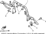 Bolt, Flange 1990 PHAZER II LE (ELEC START) (PZ480EP) 95811-06030-00