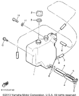 Gasket 1988 PHAZER DELUXE (ELEC START) (PZ480EM) 90430-31003-00