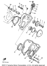 Screw, Pan Head 1990 PHAZER II (PZ480P) 90157-05095-00