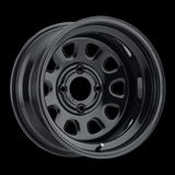 ITP Delta Steel Wheel 14X7 4/110 5+2 Black, (D14F511) 2017 Honda TRX420Tm1 Fourtrax Rancher 1425553014B