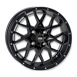 ITP Hurricane Wheel 14X7 Matteblack (14Rb110Bx) 2017 Honda TRX680Fa Fourtrax Rincon 1428636536B
