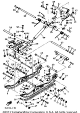 Washer, Plate 1984 ENTICER 300 (ET300H) 90201-08649-00