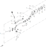 Can-Am Front Pipe 2023  008- Renegade 110 EFI CARB - Catalyst Gray, North America A18299T91000