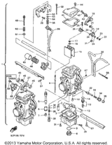 Washer, Plug Screw 1998 VMAX 500 XTR (ELEC START+REVERSE) (VX500XTRB) 22F-14117-00-00