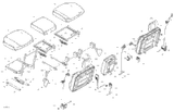 Can-Am Seat Base Ass'y 2022  Defender PRO HD10 - LTD CAB (9HNE-F-G-H) - North America 708003242