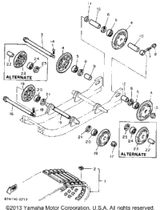 Circlip 1990 SNOSPORT (SV125P) 99009-42500-00