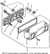 Screw, Tapping 1993 VENTURE XL (VT480T) 97780-40130-00