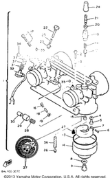Washer, Plug Screw 1993 VENTURE GT (VT480GTT) 22F-14117-00-00