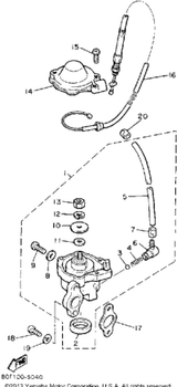 Gasket, Pump Case 1992 BRAVO (BR250S) 3MT-13116-00-00