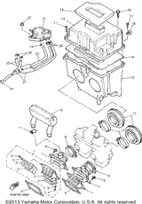 Clamp 1995 VMAX 500 LE (ELEC START) (VX500EV) 90465-08028-00