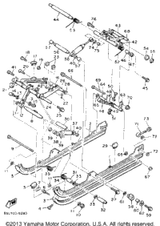 Bolt, Flange 1990 OVATION LE (ELEC START) (CS340EP) 95822-08250-00