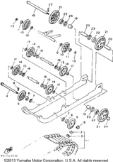 Nut, Self Locking 1988 XLV (XL540M) 95601-14200-00