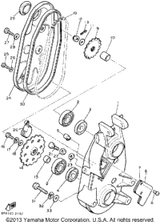 Oil Seal 1987 BRAVO (BR250L) 93102-20447-00