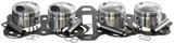 Kaw Zx6R 03-5 4V Domed 12.9:1 Cr 68Mm Piston Ck175 2004 Kawasaki ZX636 Ninja ZX-6R CK175