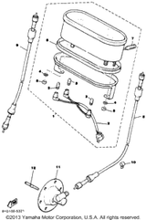 Clamp 1988 XLV (XL540M) 90461-06M01-00