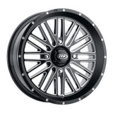 Itp Momentum Wheel Blk/Mch, 18X6.5, 4/137, 4+2.5 (+10Mm) Fits 2023 Can-Am Defender HD10 X mr with Doors 1822742731B