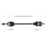 Tytaneum Heavy Duty Cv Axle  Fits 2019 Can-Am Defender MAX HD8 813-0374