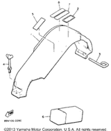 Screw 1993 VENTURE GT (VT480GTT) 8V0-77387-00-00