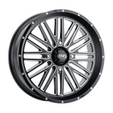Itp Momentum Wheel Gloss Black/Milled - 22" X 6.5", 4/135 Fits 2022 Honda SXS10S2RD Talon 1000R FOX Live Valve 2222784731B