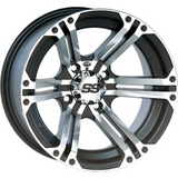 Itp Ss Alloy Ss212, Machined -14X8 (14Ss302Bx) Fits 2022 Yamaha YXF10 Wolverine RMAX4 XT-R 1428374404B