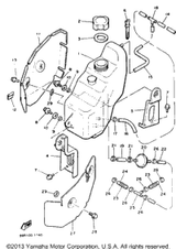 Hose 1992 EXCITER II (EX570S) 90446-09231-00