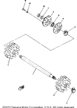 Housing, Front Axle 1980 ET340D 8F3-47551-00-00