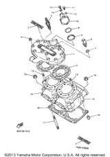 Seal, Thermostat 1998 VMAX 600 SX (VX600SXB) 8A7-12412-01-00