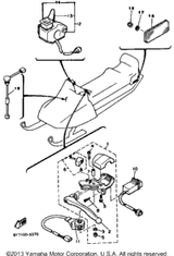 Lever 1 1985 XL-V (XL540J) 8H8-83912-00-00