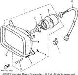 Cover, Socket 1988 XLV (XL540M) 8A7-84397-01-00