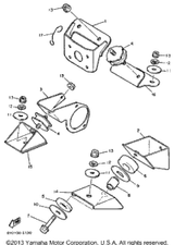 Damper, Rubber 1 1985 XL-V (XL540J) 8V9-21485-00-00