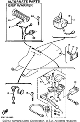 Lever 1 1985 SS440 (SS440J) 8H8-83912-00-00