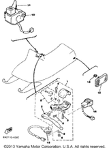 Lever 1 1984 ENTICER 340T (LONG TRACK) (ET340TH) 8H8-83912-00-00