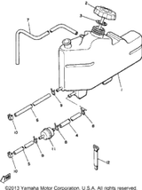 Strainer Housing Assy 1980 SRX440D 8G8-13410-00-00