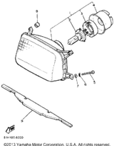 Holder, Socket 1988 PHAZER DELUXE (ELEC START) (PZ480EM) 8A7-84312-00-00