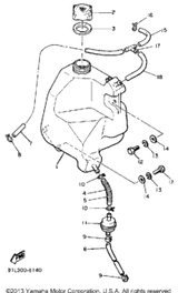 Body, Cap 1987 ET340TL 863-21771-00-00