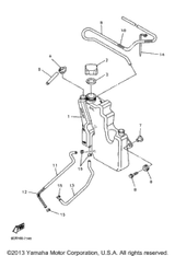 Body, Cap 1997 VMAX 600 XTC (VX600XTCA) 863-21771-00-00