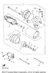 Bolt, Through 1997 VMAX 600 XTC (REVERSE) (VX600XTCRA) 3GD-81826-00-00