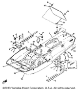 Rear Reflector Assy 1974 GPX338F 81G-85130-00-00