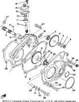 Shaft, Worm 1980 EX440D 866-13175-00-00