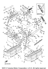 Arm, Outside 2 1998 VMAX 600 SX (VX600SXB) 8CR-23852-00-00