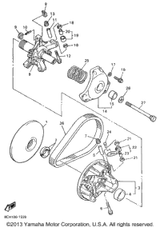 Spring, Compression UR AP 1997 VMAX 700 SX (VX700SXA) 90501-586J0-00